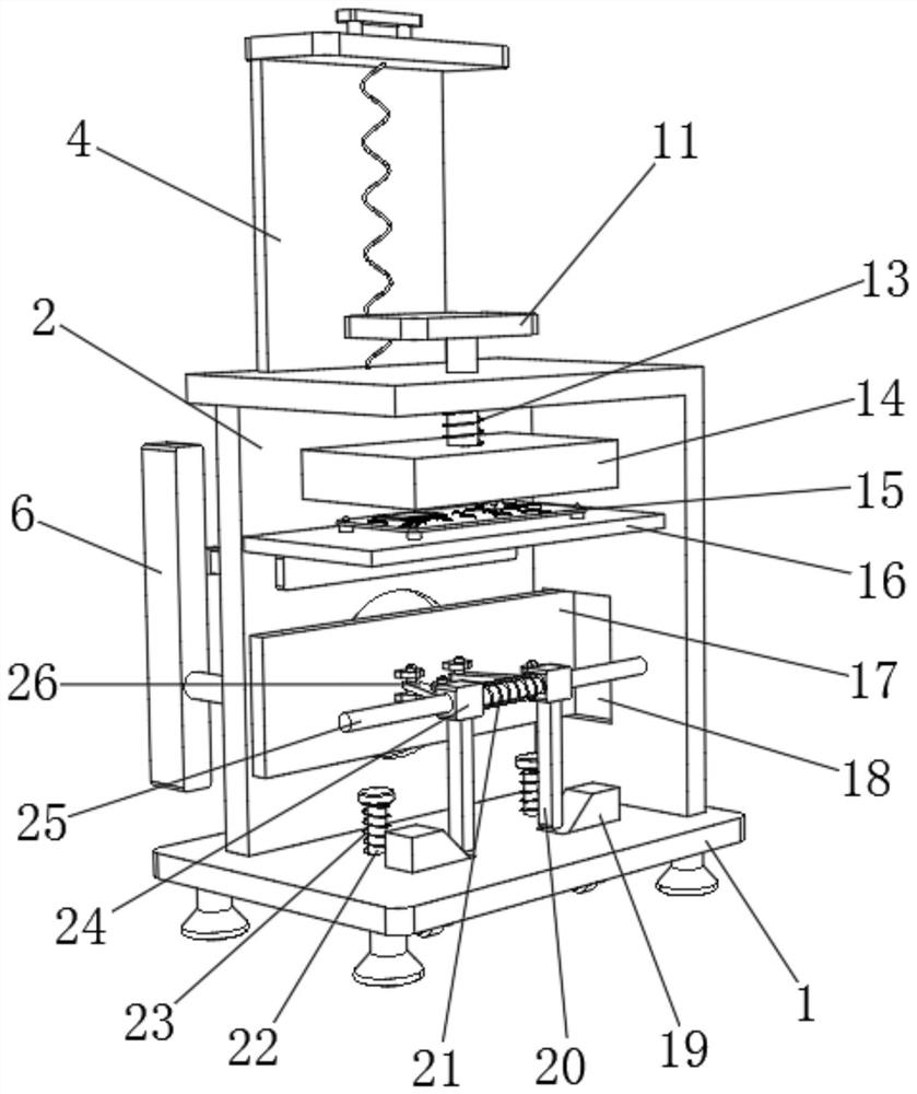 Anti-falling sound box with damping function