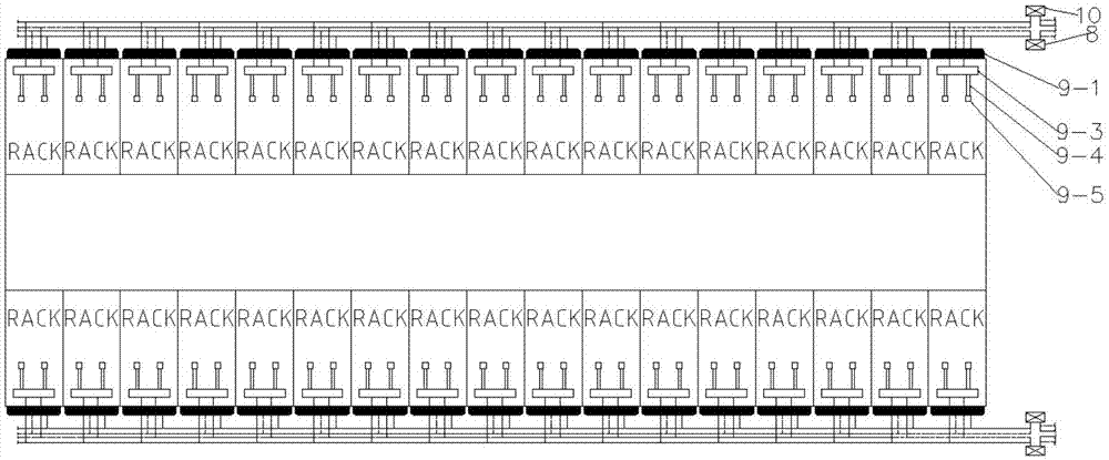 System for simultaneously realizing heat dissipation of CPU chip and server