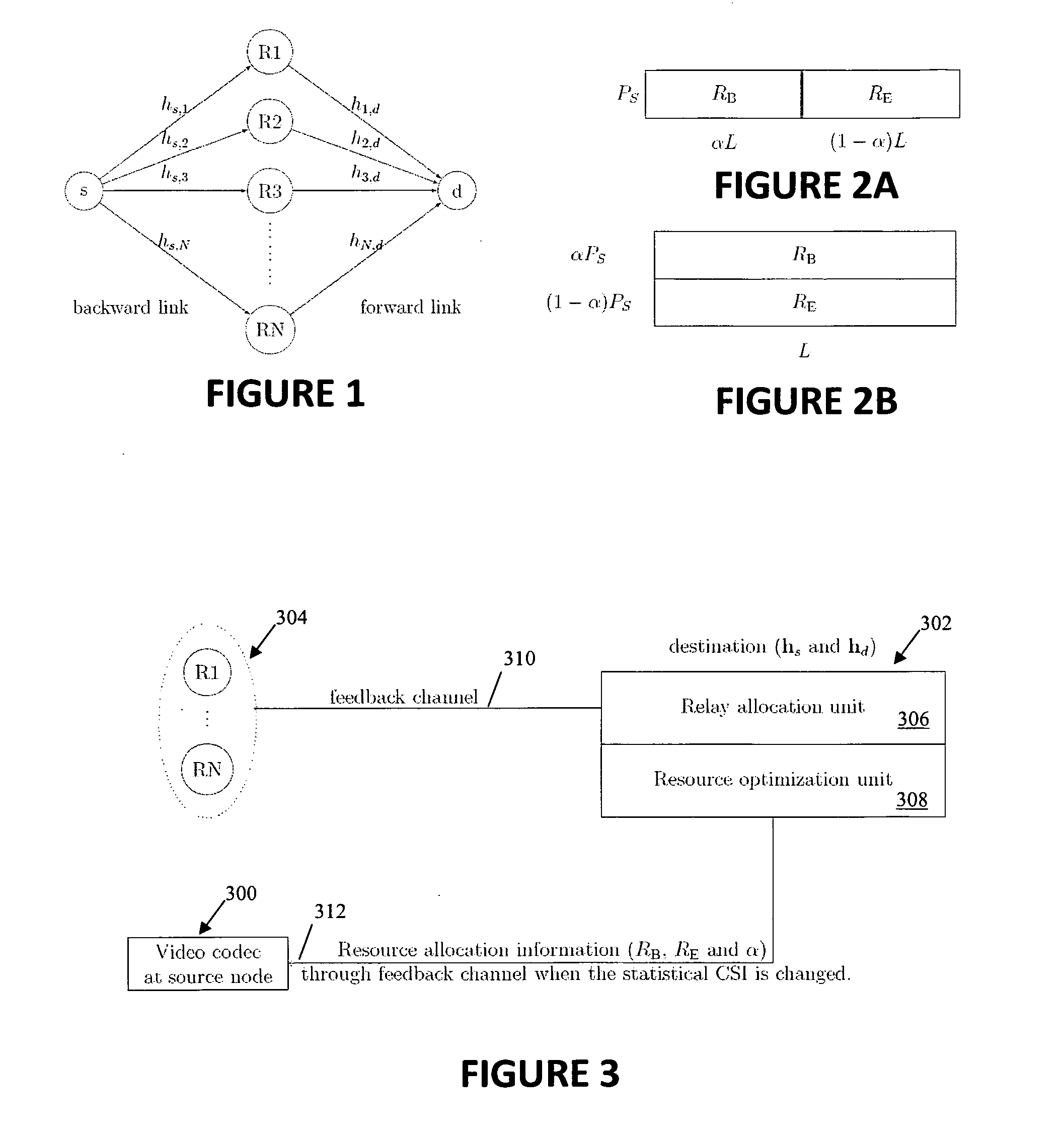 Wireless transmission of layered signals in a relay network