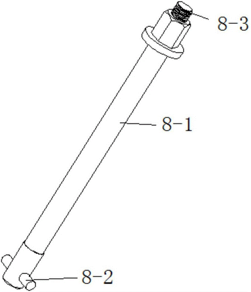 Engine cylinder body top surface inclined hole drilling fixture