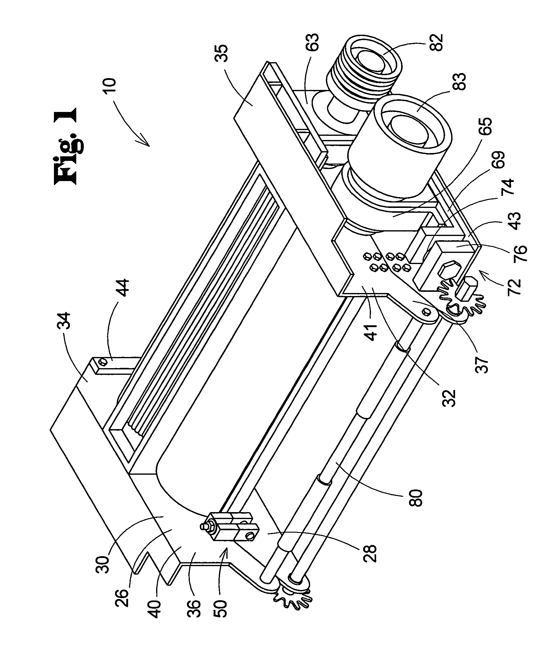 Apparatus for processing crop materials in a forage harvester