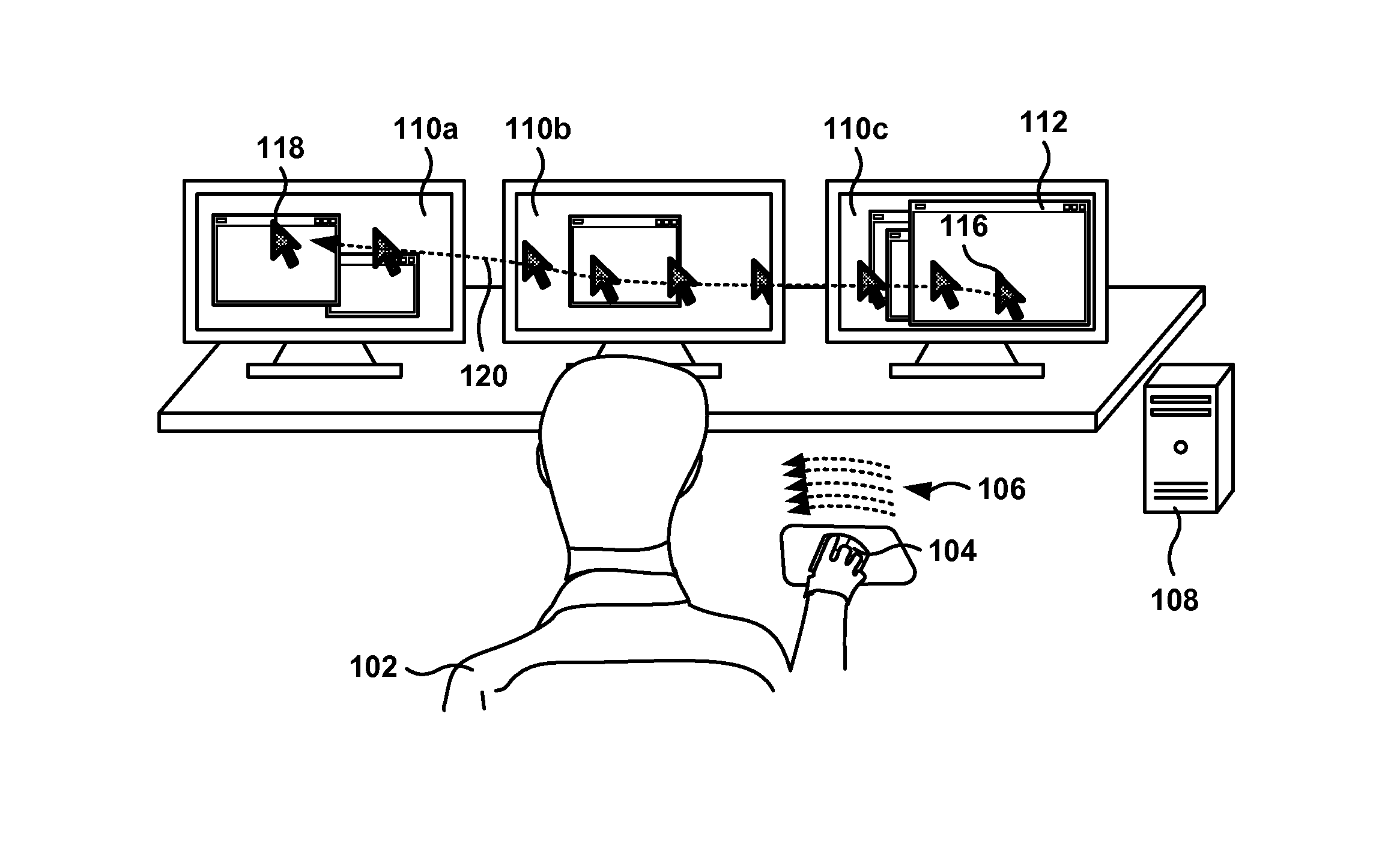 Gaze-assisted computer interface