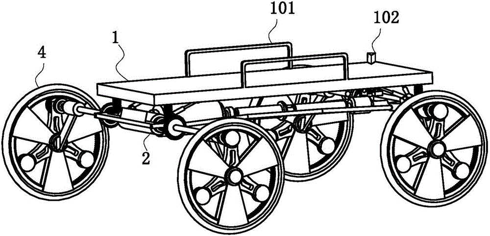 Obstacle-crossing rescue robot based on parallel mechanisms