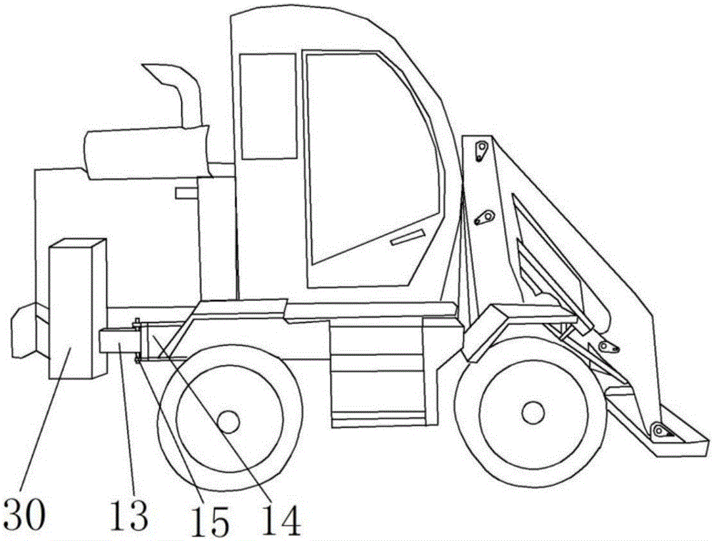 Multi-functional highway maintenance vehicle