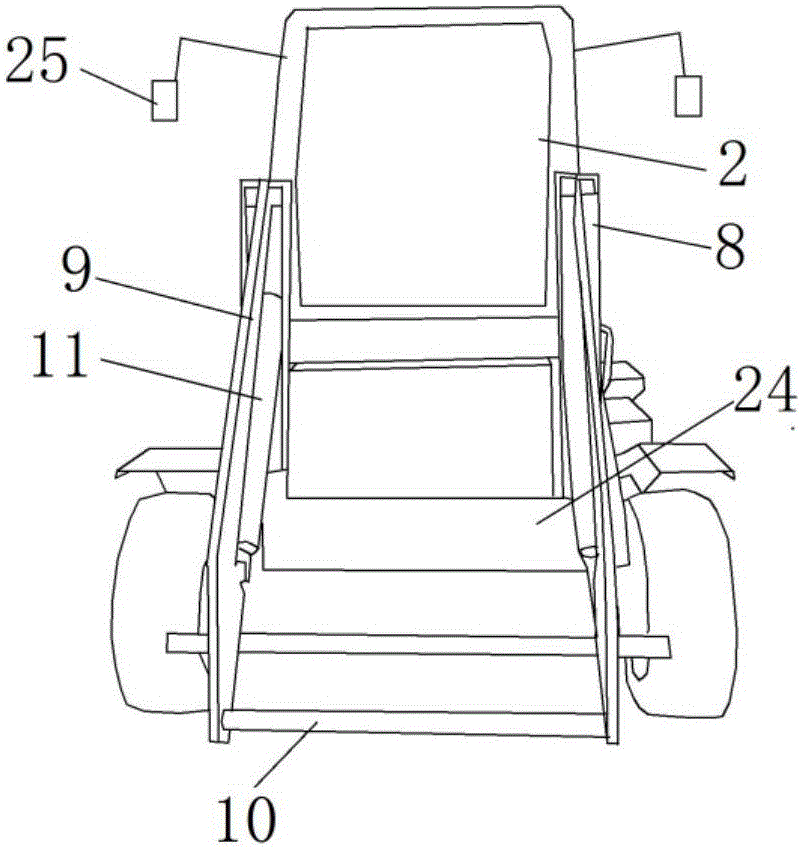 Multi-functional highway maintenance vehicle