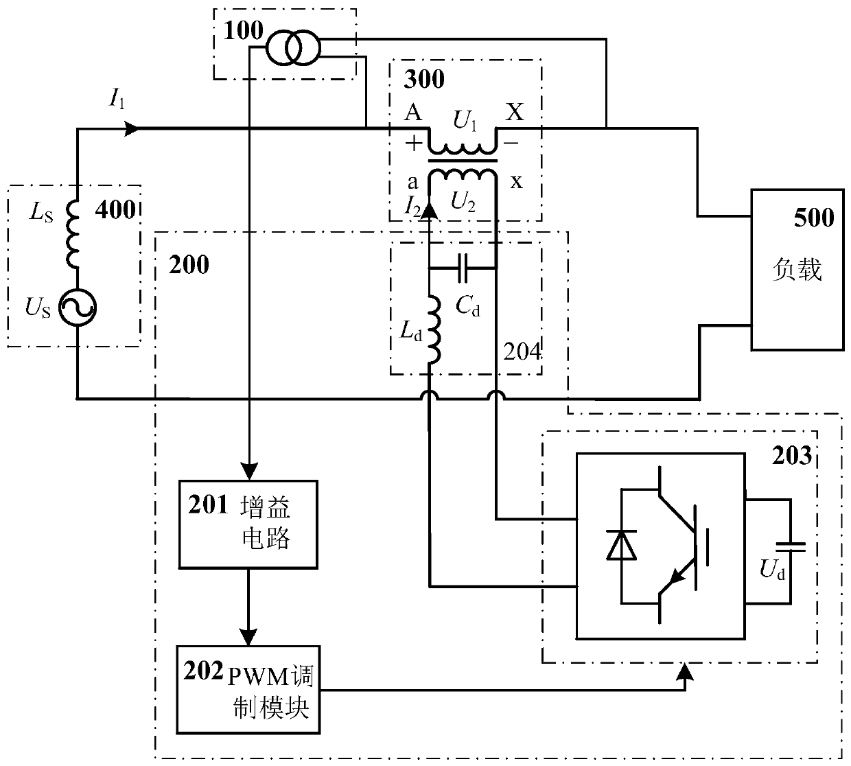 Plug-and-play active adjustable reactor