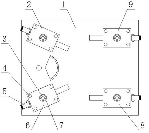 Newborn blood sampling fixator