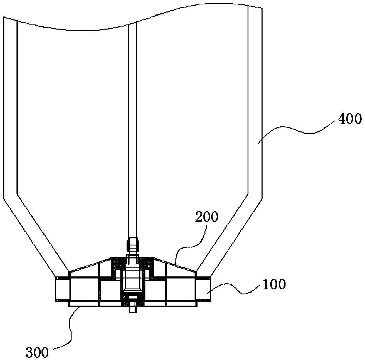 Impeller feeder for measuring bucket