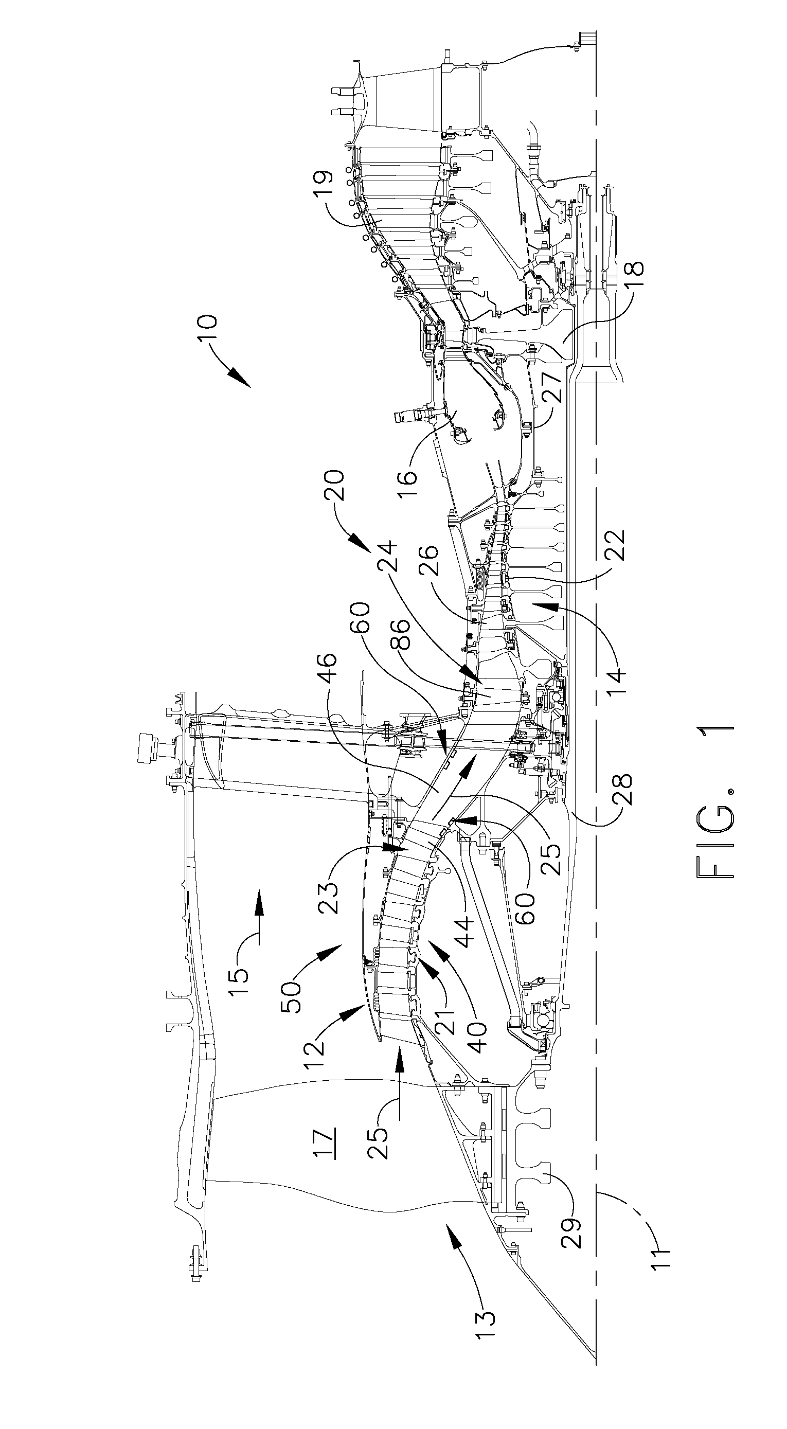 Plasma enhanced compressor duct