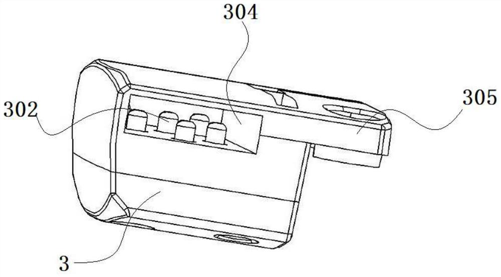 Flexible sliding power supply assembly, massage back cushion and control method of massage back cushion