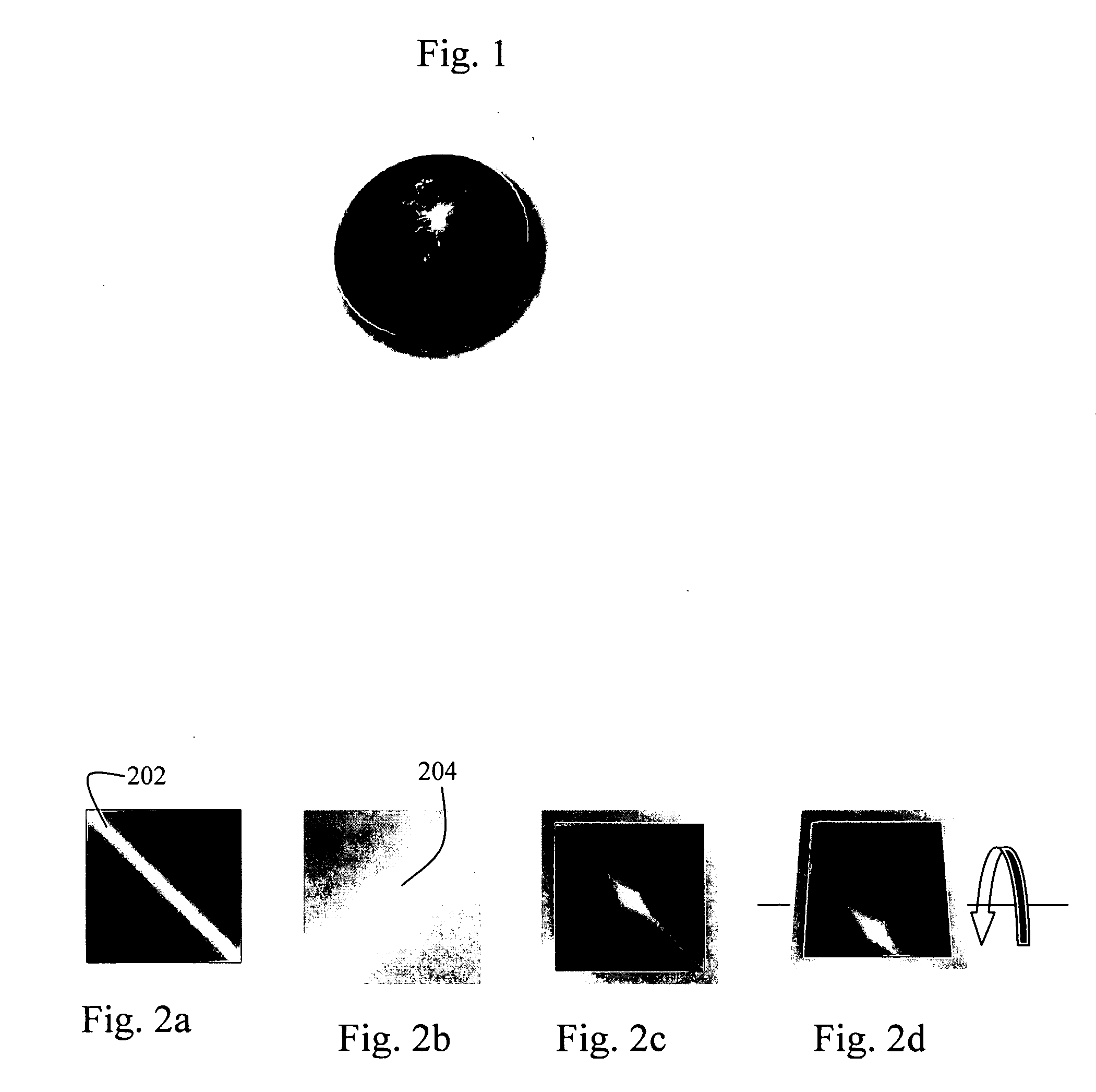 Two-step method of coating an article for security printing