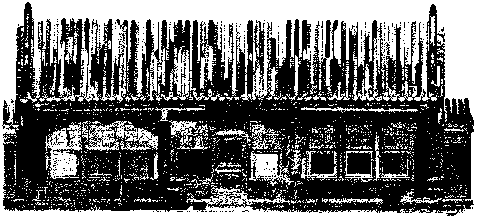 Local sampling-based multi-geometrical characteristic point cloud data splitting method