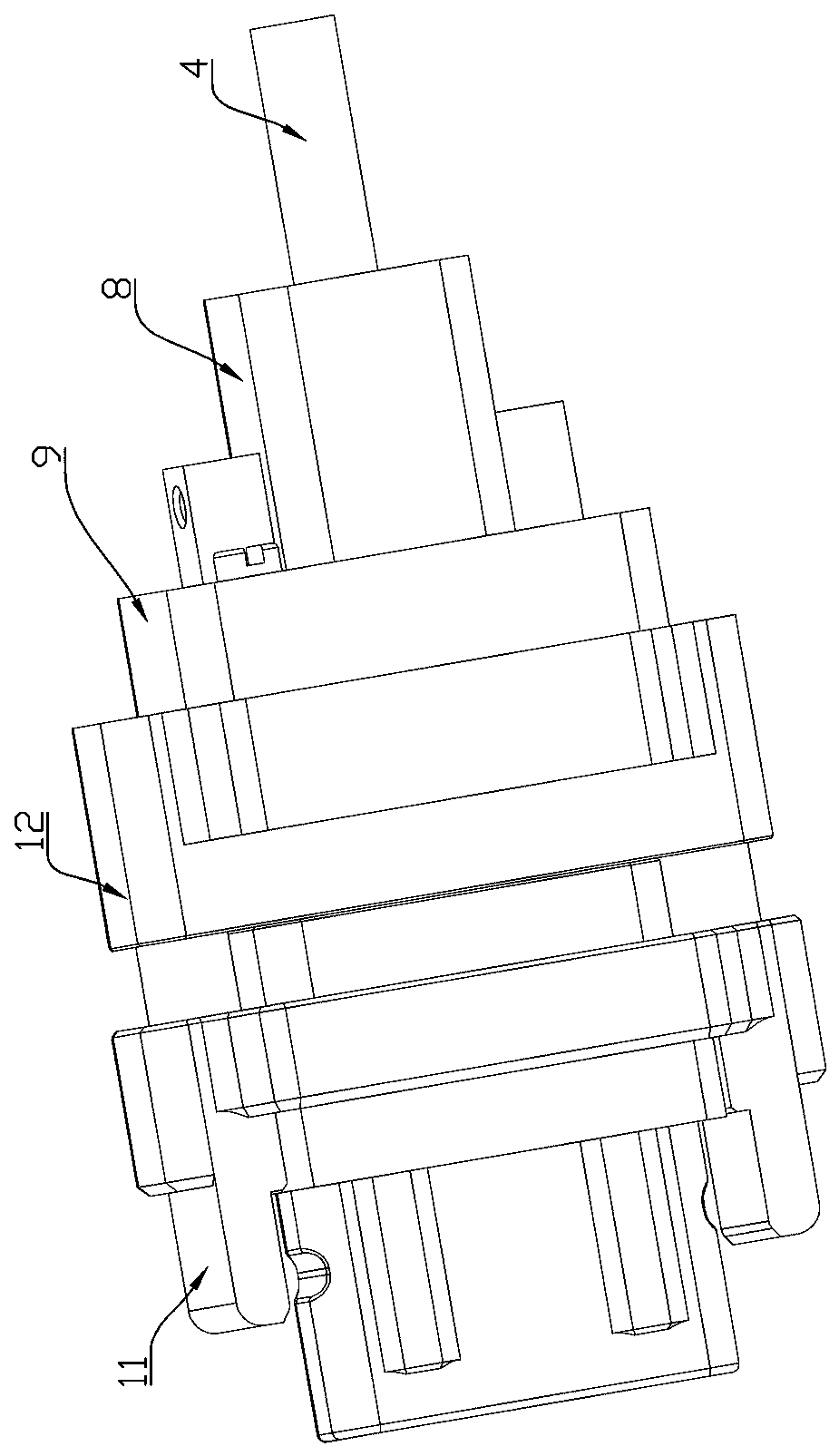 Optical fiber connector and optical fiber contact