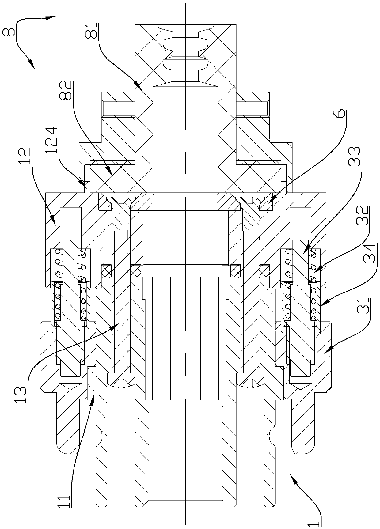 Optical fiber connector and optical fiber contact