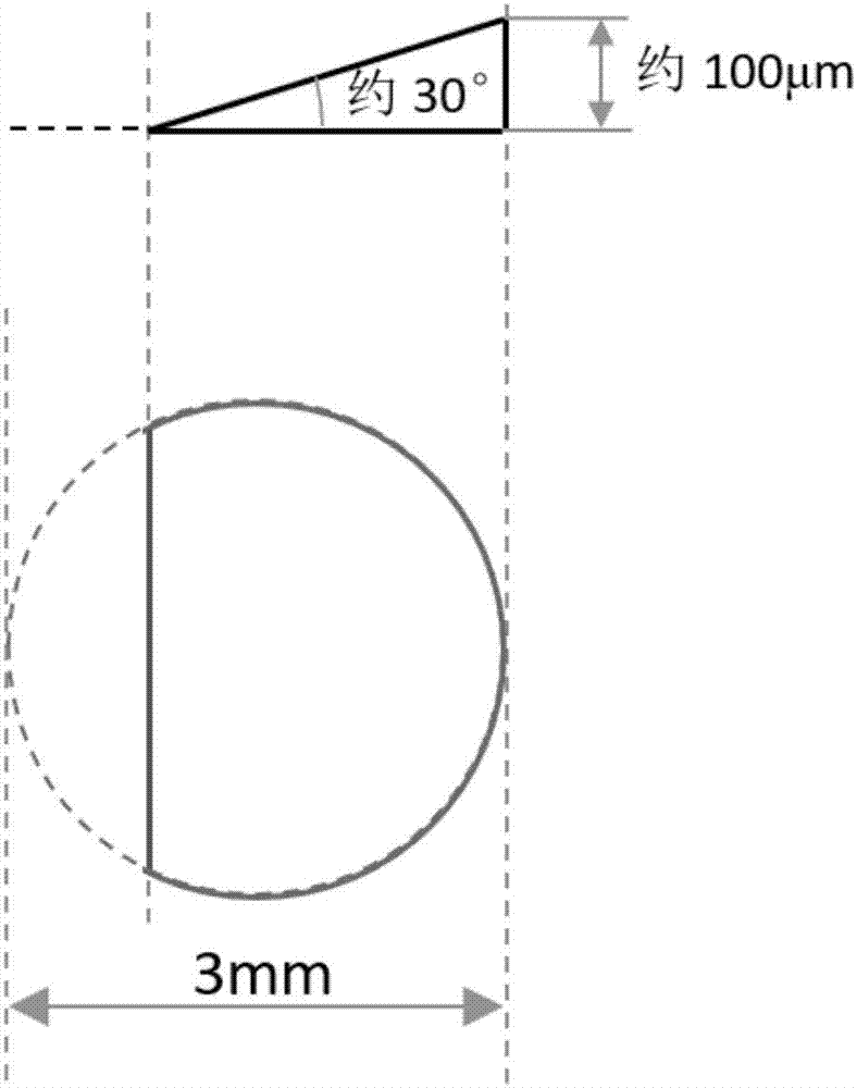 Method for preparing micron-order nickel-based high-temperature alloy powder transmission electron microscope film sample