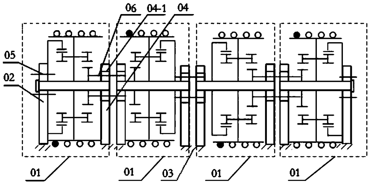 Multi-point applied force system equalizing regulation device