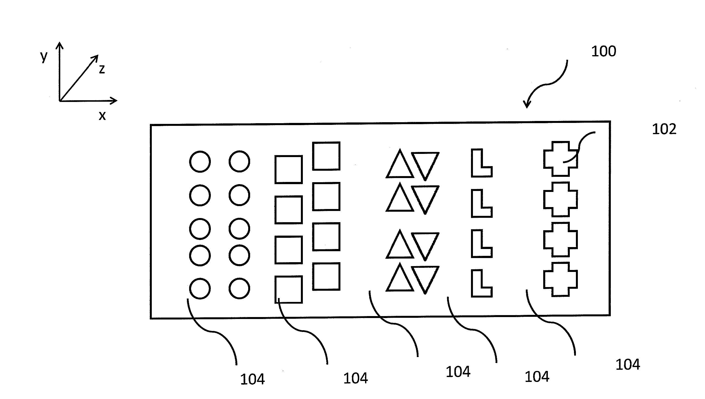 High fidelity through hole film, and associated method