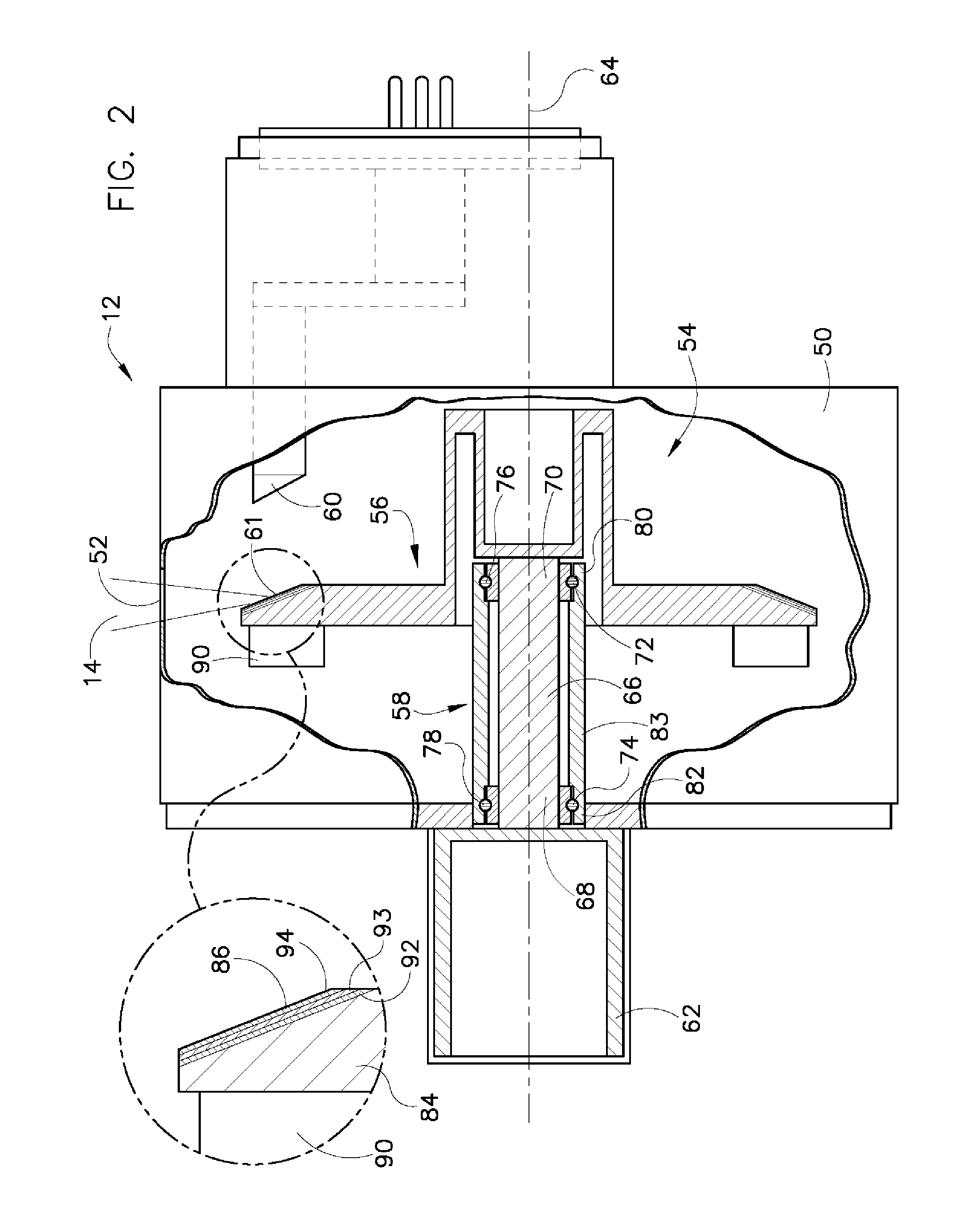 Apparatus for x-ray generation and method of making same