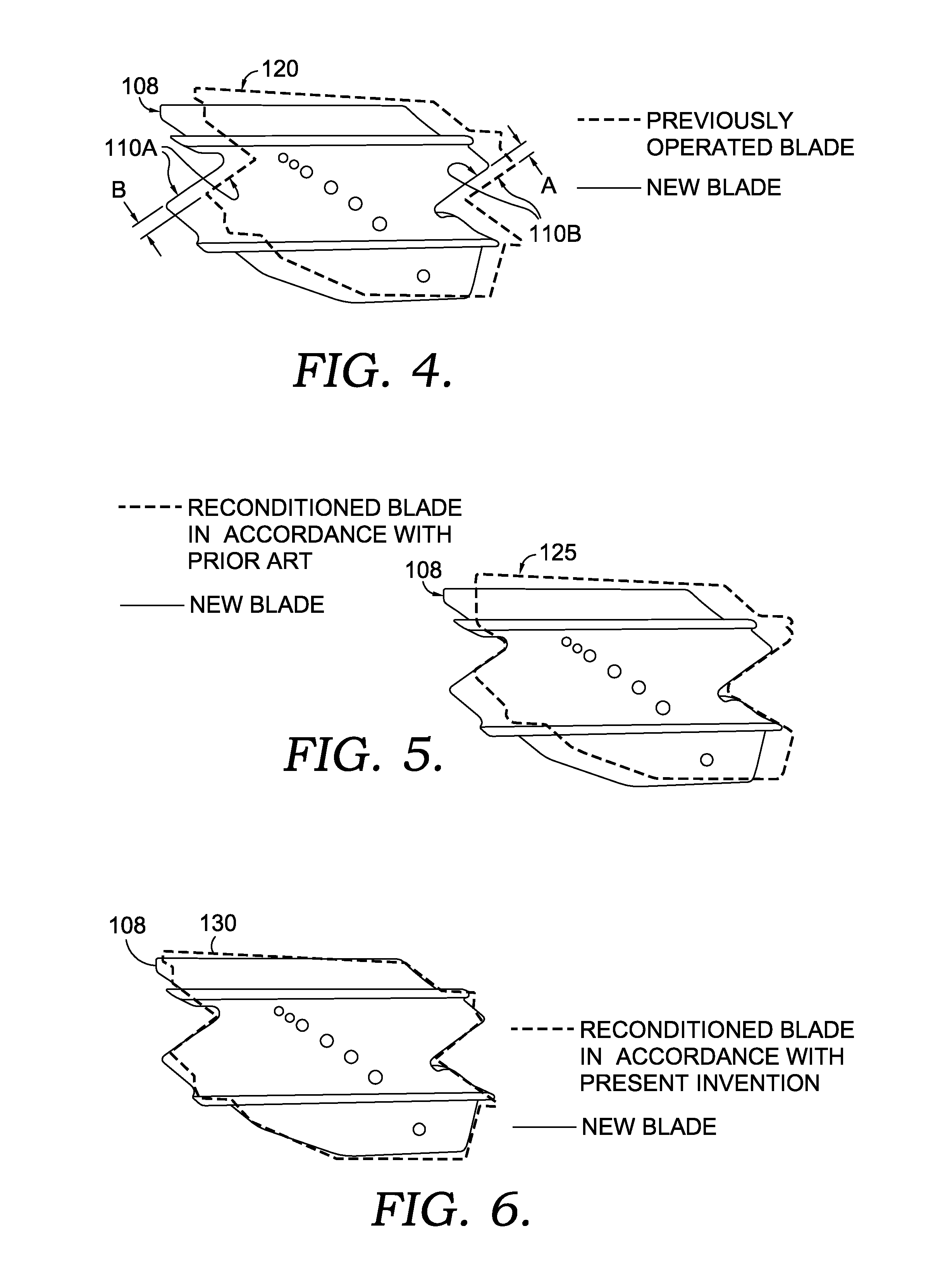 Repair Of A Shrouded Blade