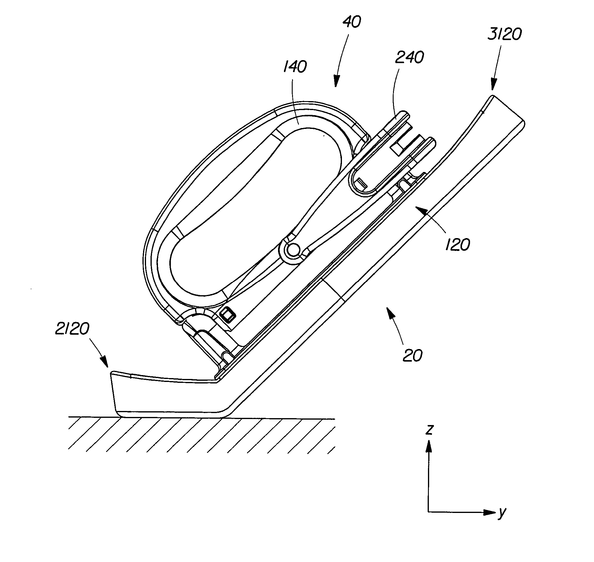 Multi-surfaces cleaning implement