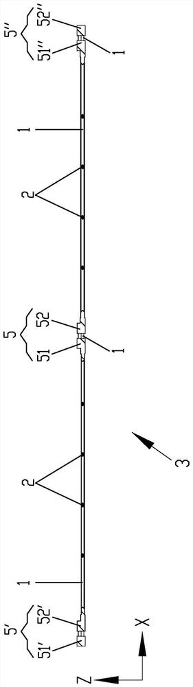 Polar plate of bipolar battery and bipolar battery comprising polar plate