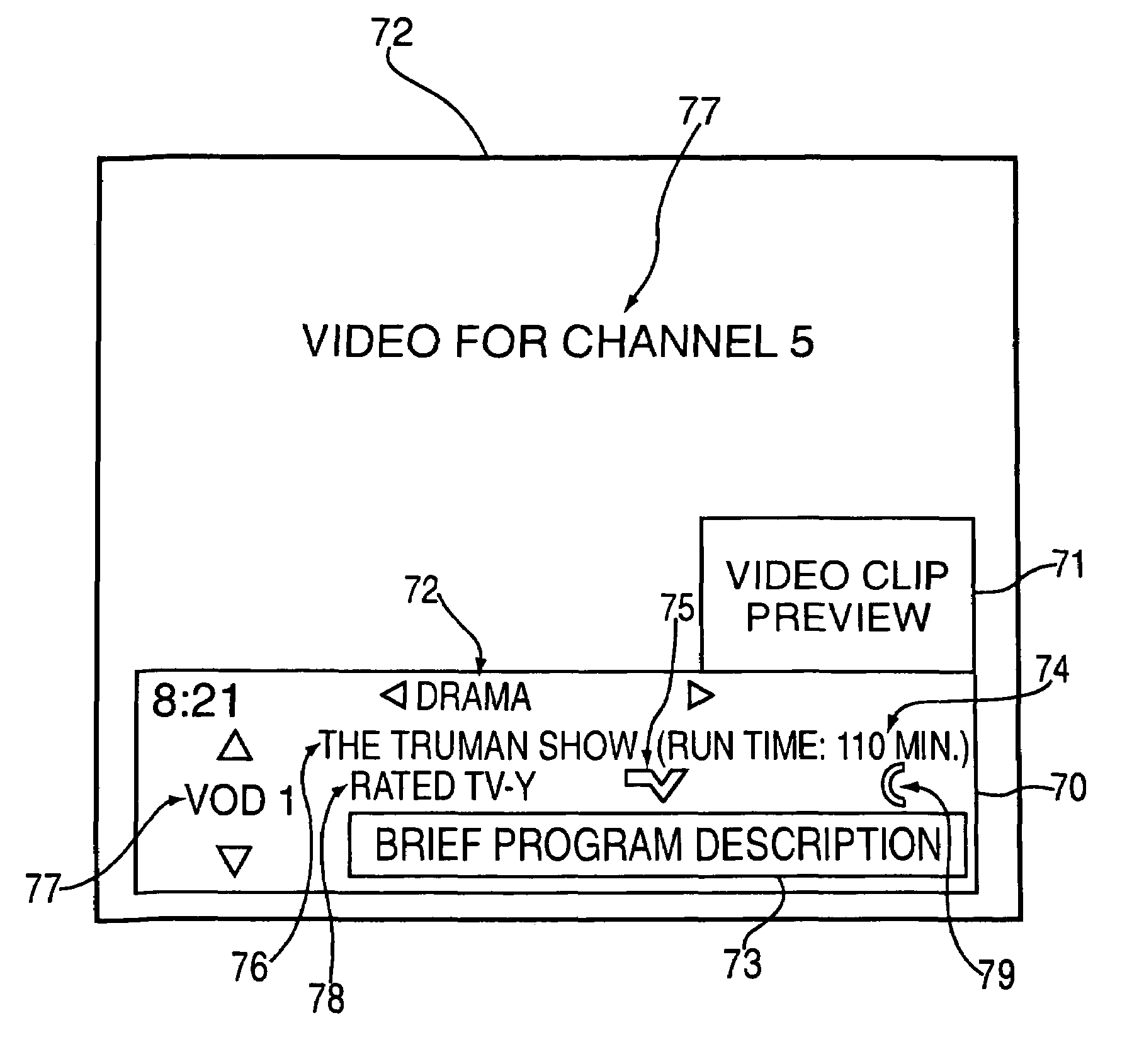 Program guide system with video-on-demand browsing