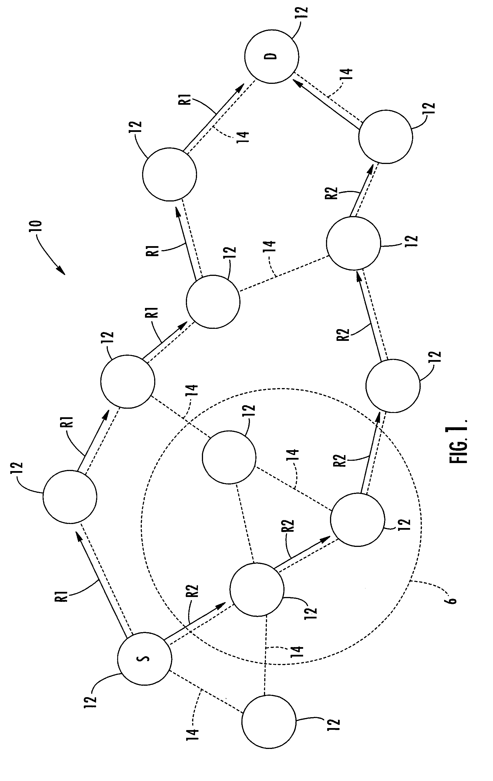 Intelligent communication node object beacon framework in a mobile ad hoc network