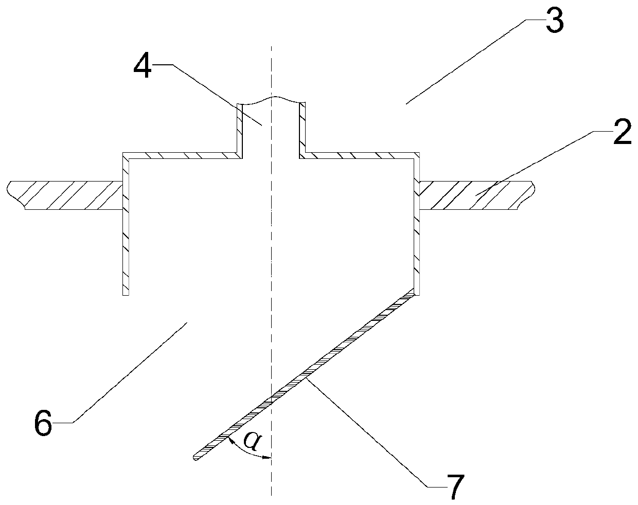 Hog house vertical ventilation system