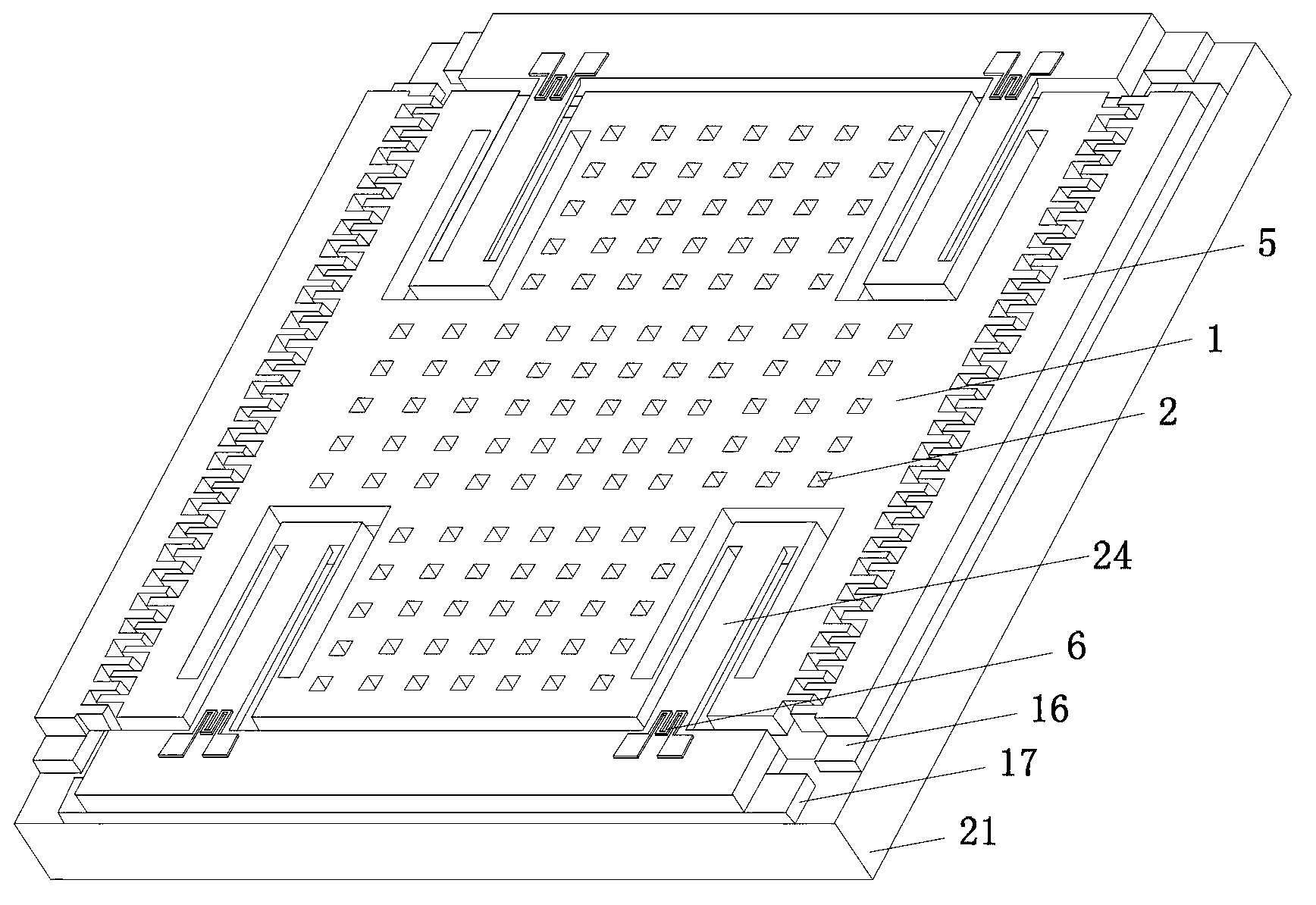 SOI (Silicon-On-Insulator) based giant-piezoresistive-effect micro gyroscope