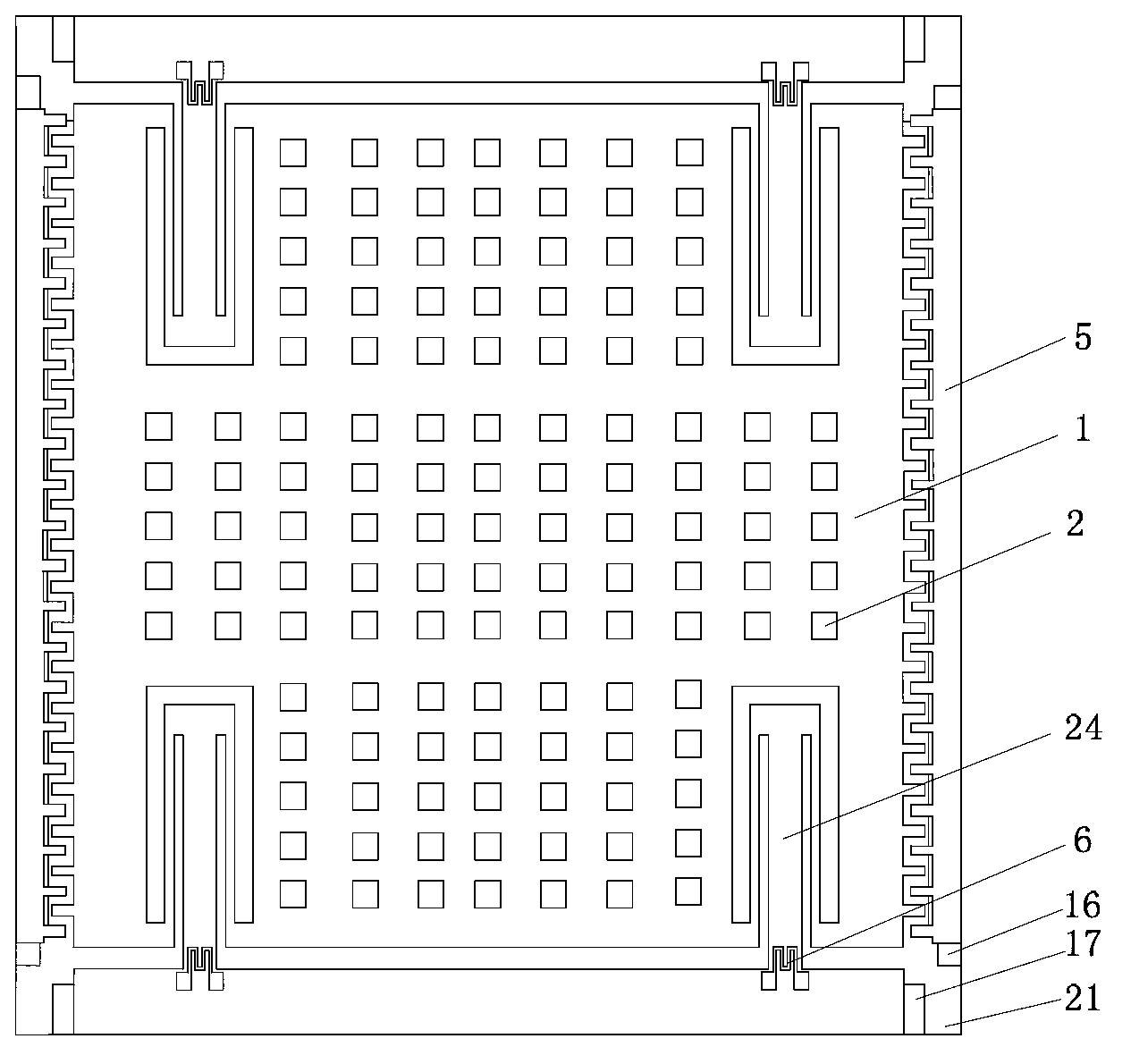 SOI (Silicon-On-Insulator) based giant-piezoresistive-effect micro gyroscope