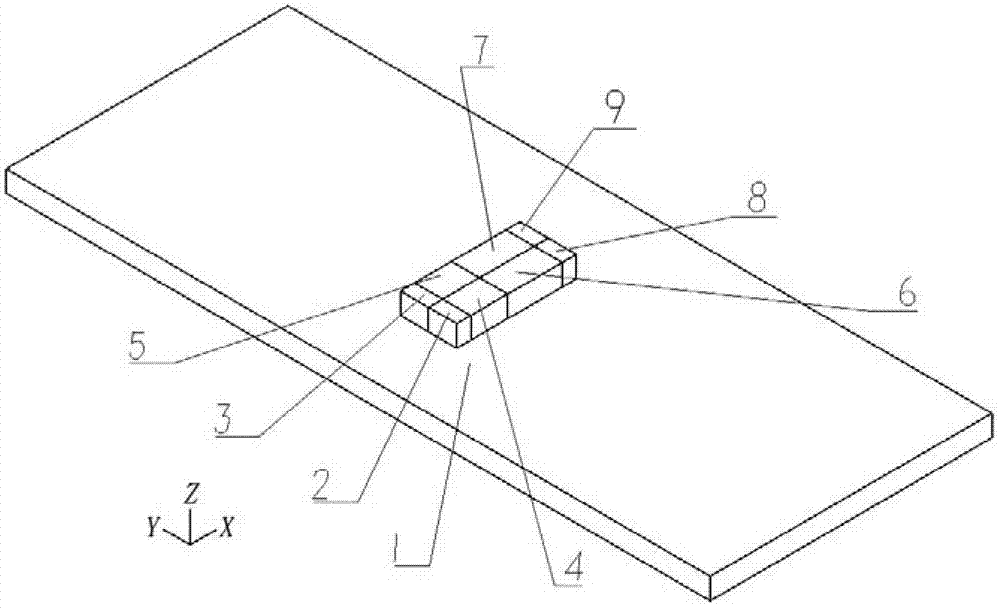 Hole edge three-dimensional crack modeling method based on finite element software