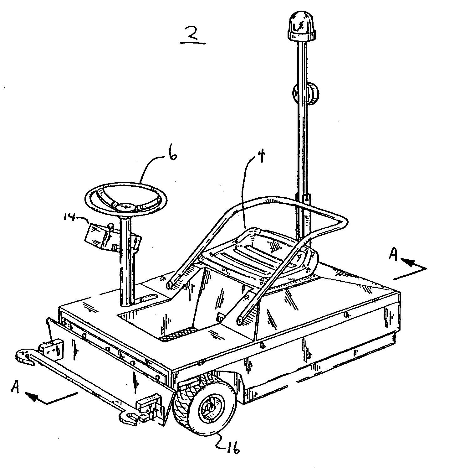 Power-assisted cart retriever with attenuated power output