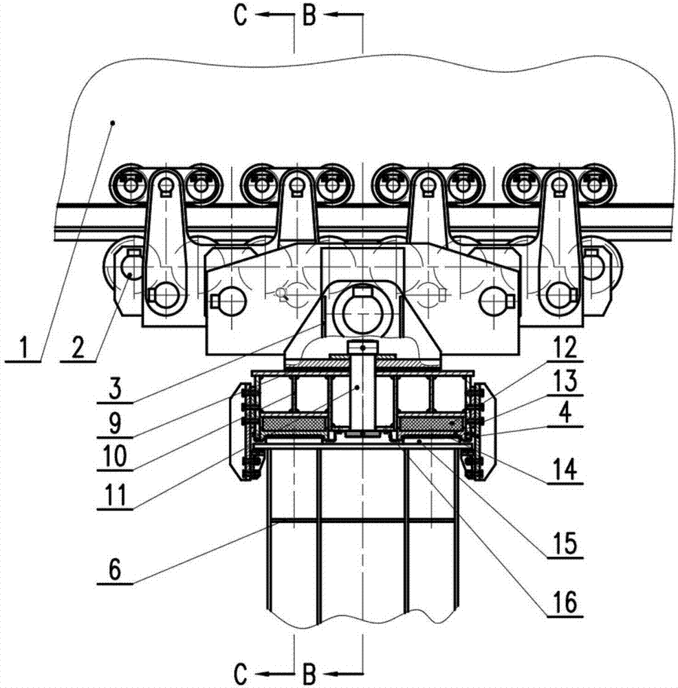 Load balancing control device and method for outriggers of bridge erecting machine