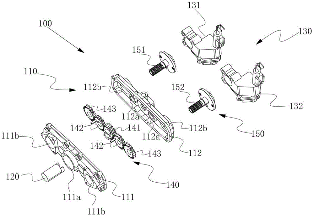 Rice transplanting mechanism provided with eccentric gear train and used for rice transplanter