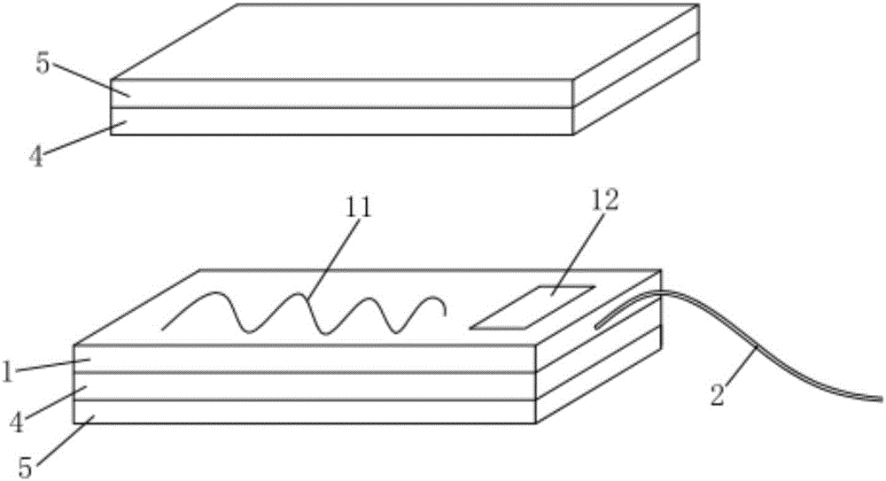 Device for heating to stop corrosion and application method of device