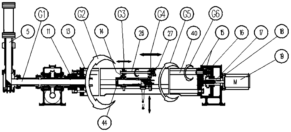 High-power semiconductor laser surface treatment device for inner walls of large long barrels