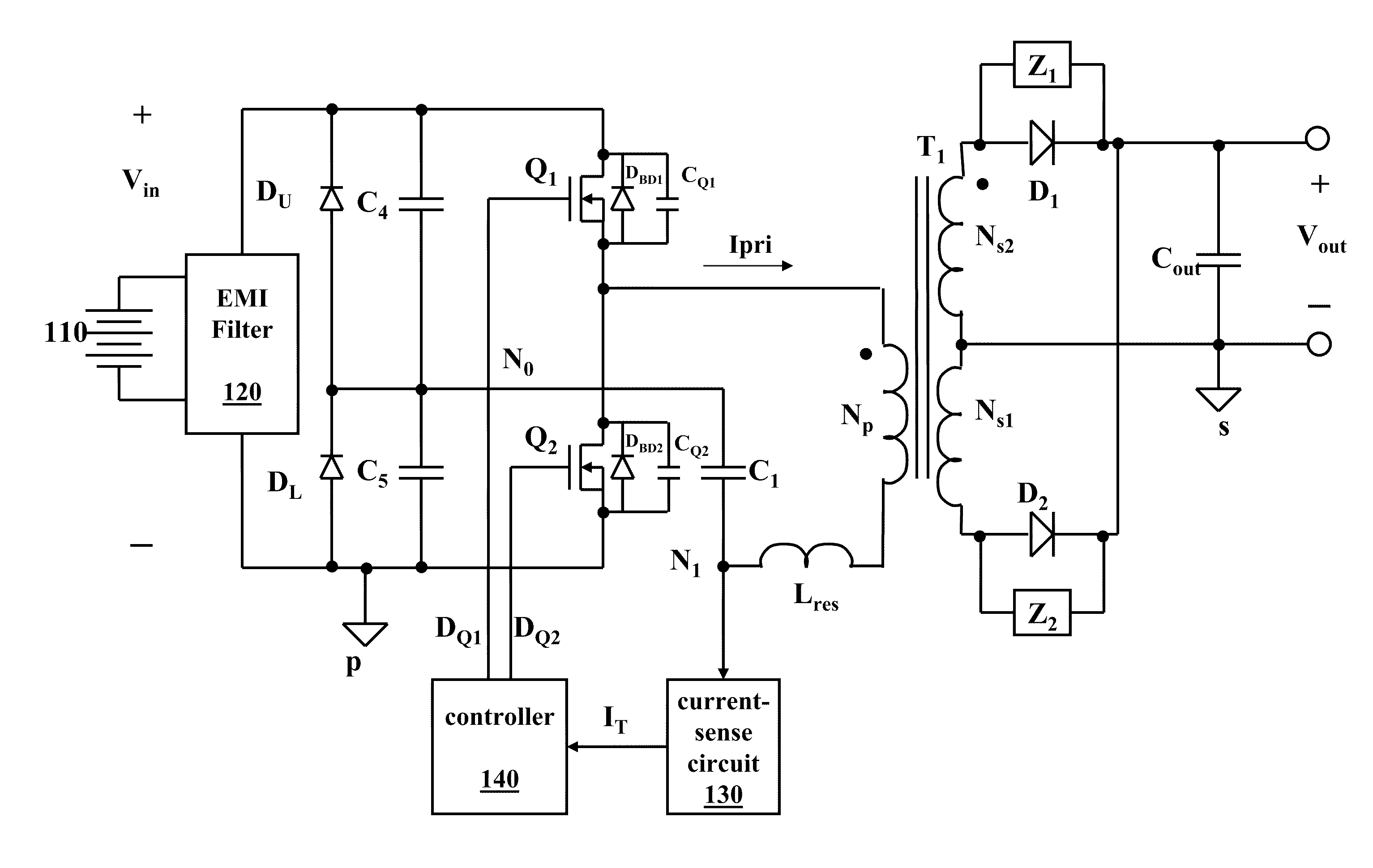 Controller for a Power Converter