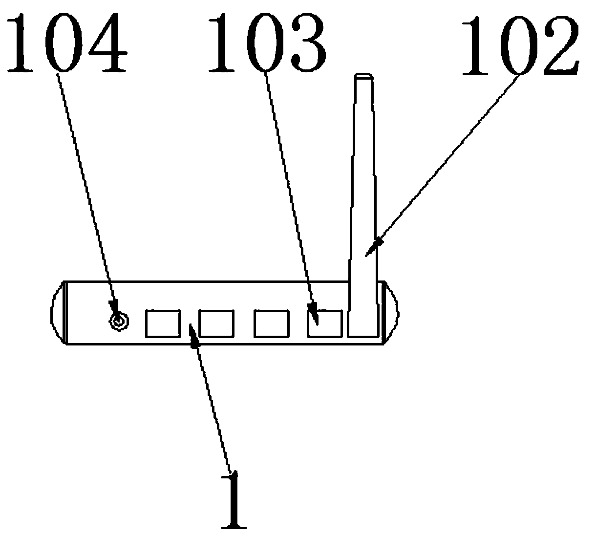 Convenient-to-mount router