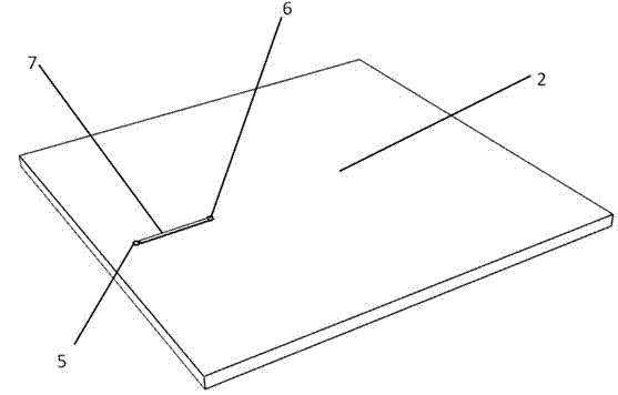 Organic-substrate-based passive radio capacitive humidity sensor packaging structure