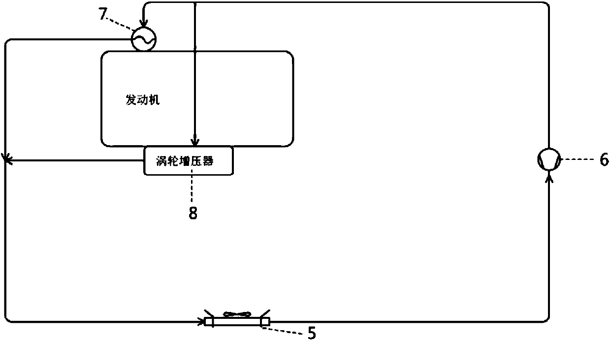 Integral vehicle thermal management system for plug-in hybrid electric vehicle