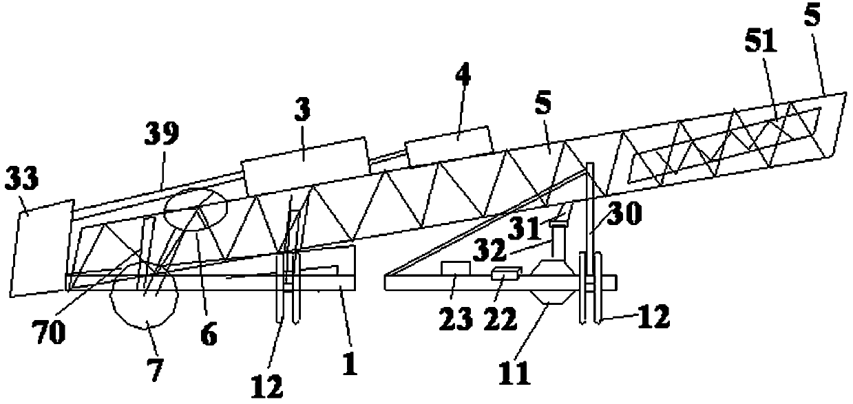 Grain scraping machine