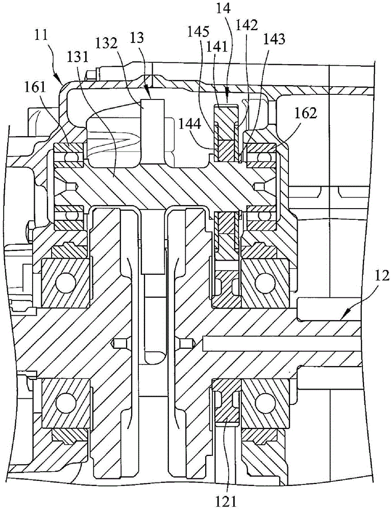 Auxiliary device for balance shaft