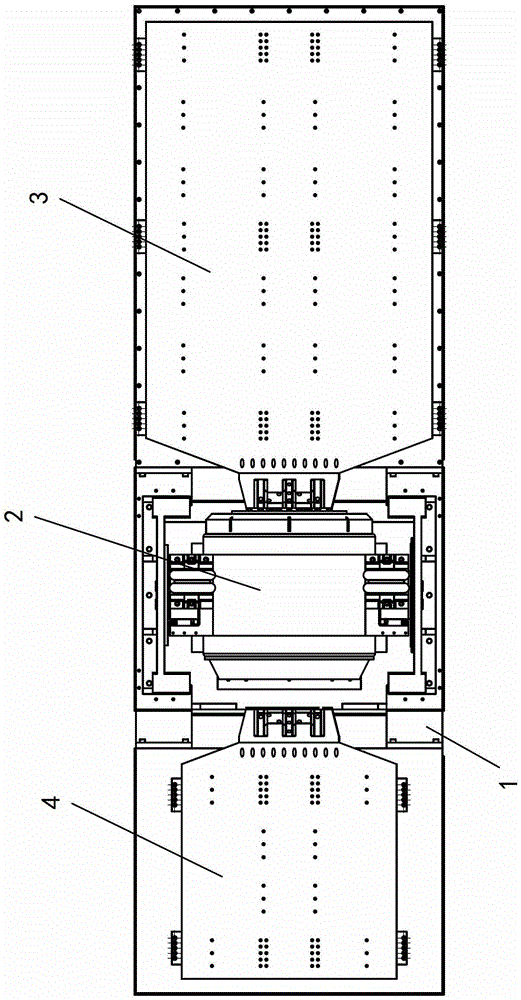 A modular water slide