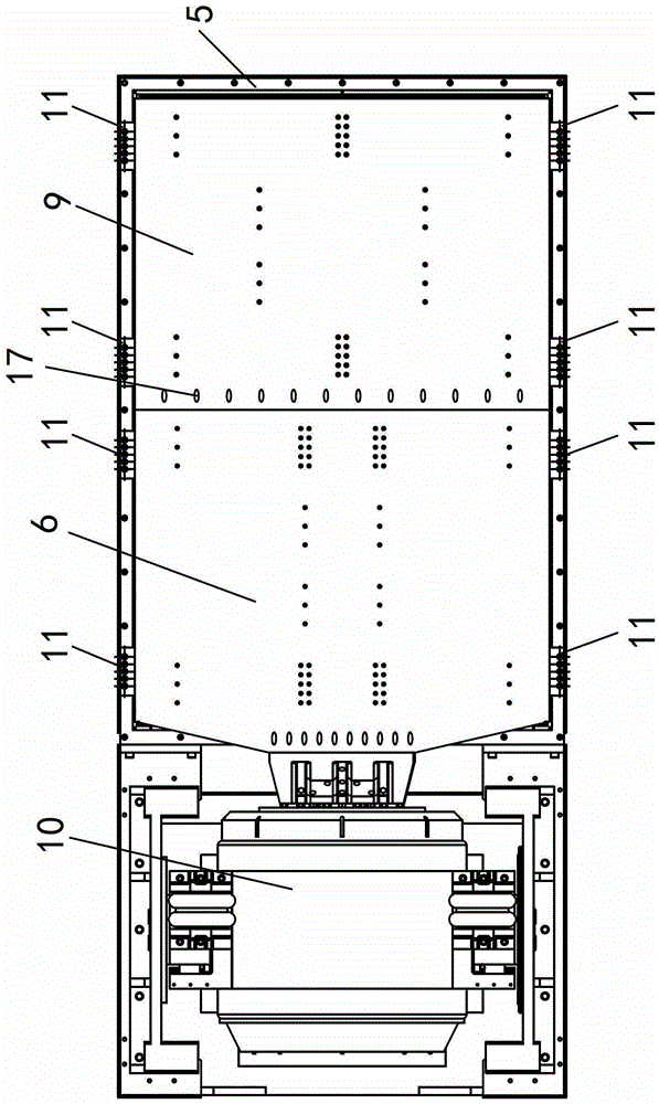 A modular water slide