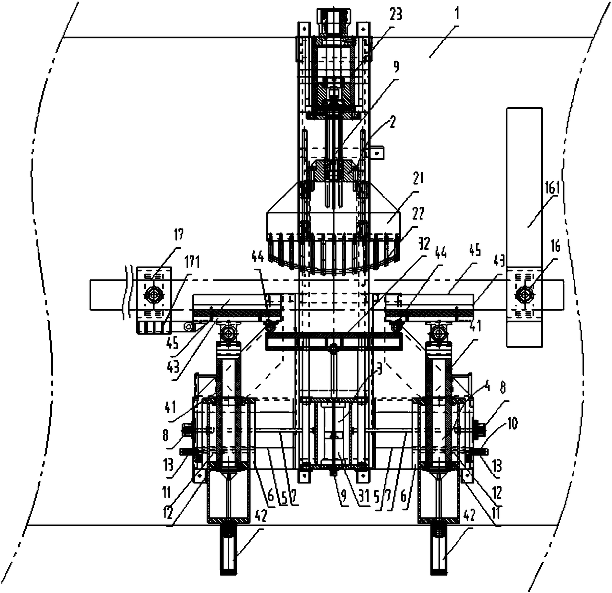 Push bending equipment for pipe or profile