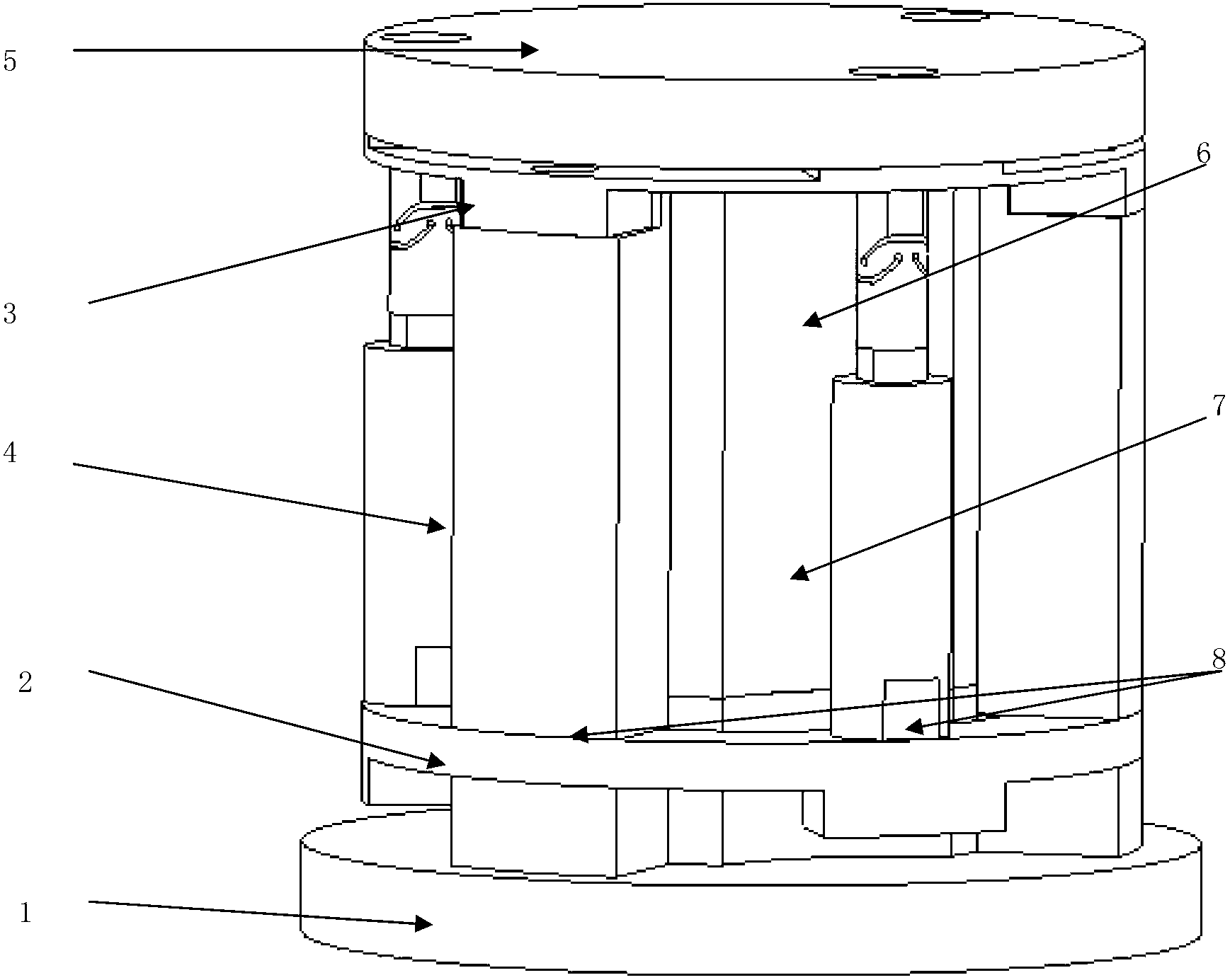 Compensation method of grinder rigidity based on negative flexibility principle