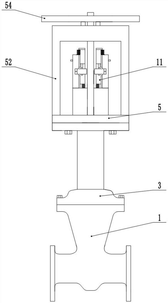 Corrugated pipe valve