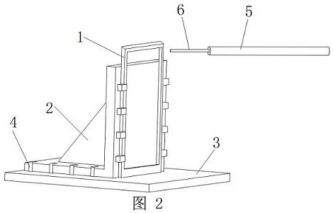 A method for processing qualified oblique holes on the surface of a metal mask frame with a margin