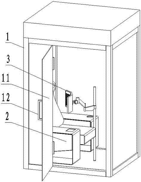 Control method and control system for unattended intelligent acne therapeutic apparatus