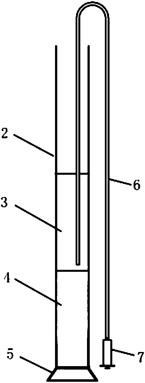 Undisturbed sediment and overlying water synchronous acquisition and simulation method